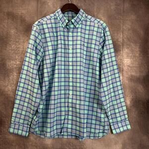 Vineyard Vines Performance Shirt Men's Size Large Classic Fit Tucker Long Sleeve